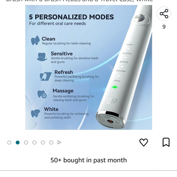 Electric toothbrush new - Picture 4 of 5